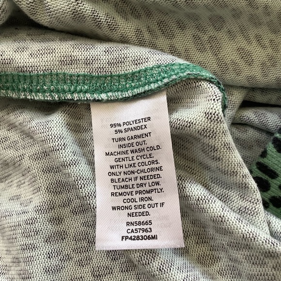 Free Press Lounge Pants Joggers Size S Green Wing Party Cat Drawstring NWT - Picture 6 of 9